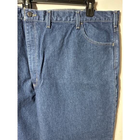 Carhartt Flame Resistant Relaxed Fit Jeans Straight Leg Size 52 x 30 Workwear - Picture 6 of 16